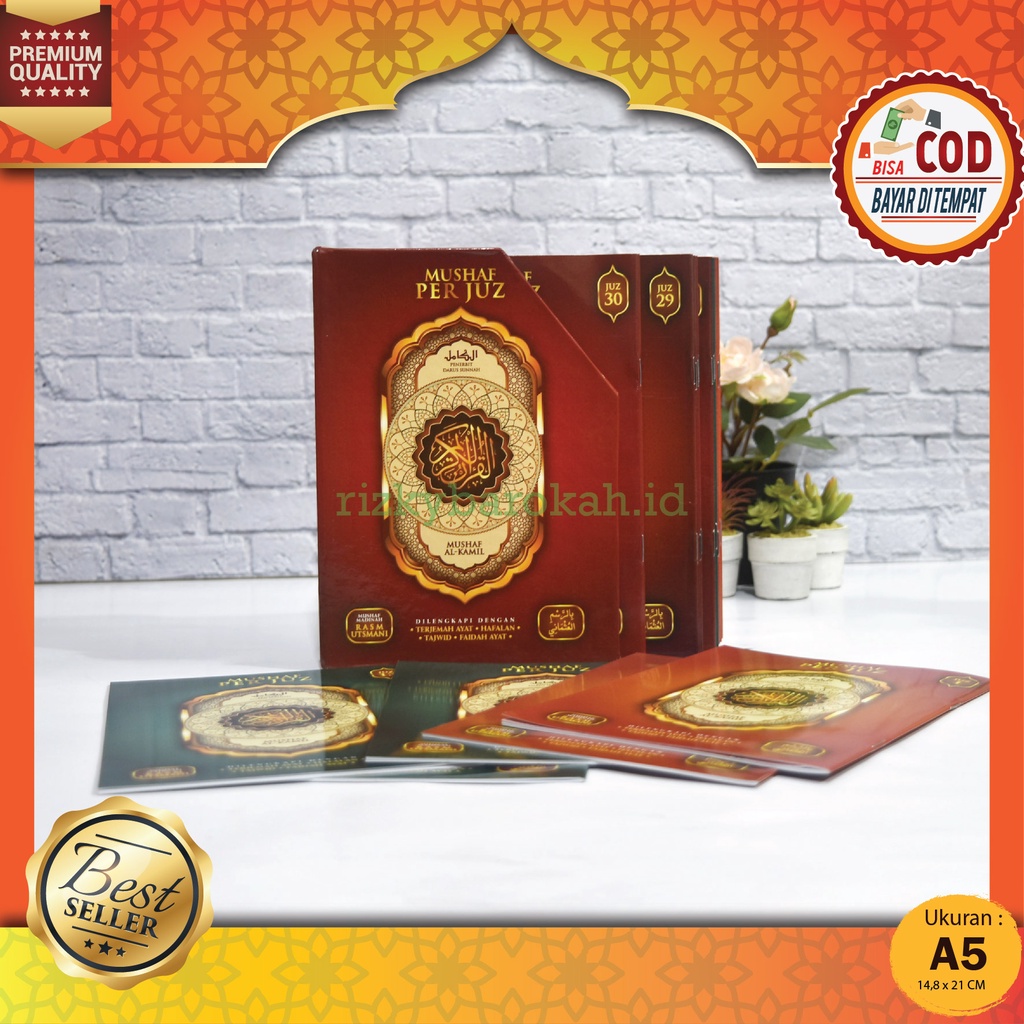 Alquran Hafalan Perjuz Lengkap Komplit 30 Juz Rasm Utsmani Terjemahan Al Quran Per Juz Rasm Usmani T