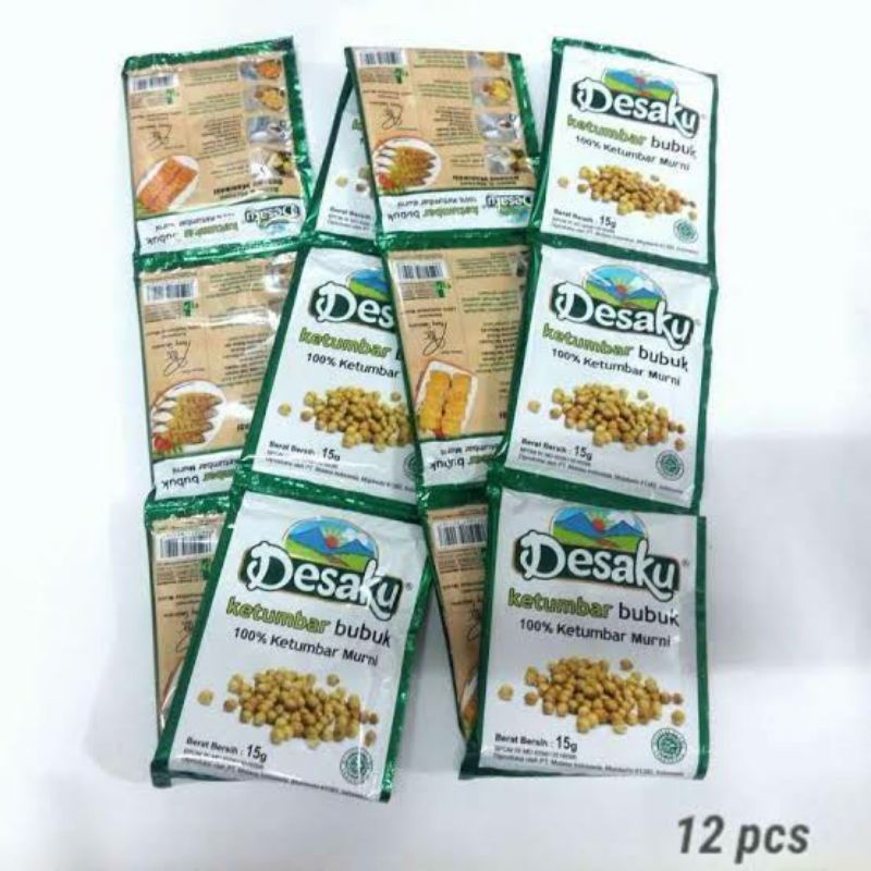 

Ketumbar bubuk Desaku 1 renceng isi 12 pcs murah
