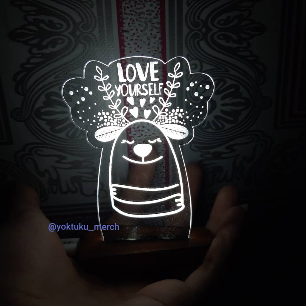 Lampu Hias Custom Kado Wisuda (BTS, EXO, 1D, NCT, KPOP)