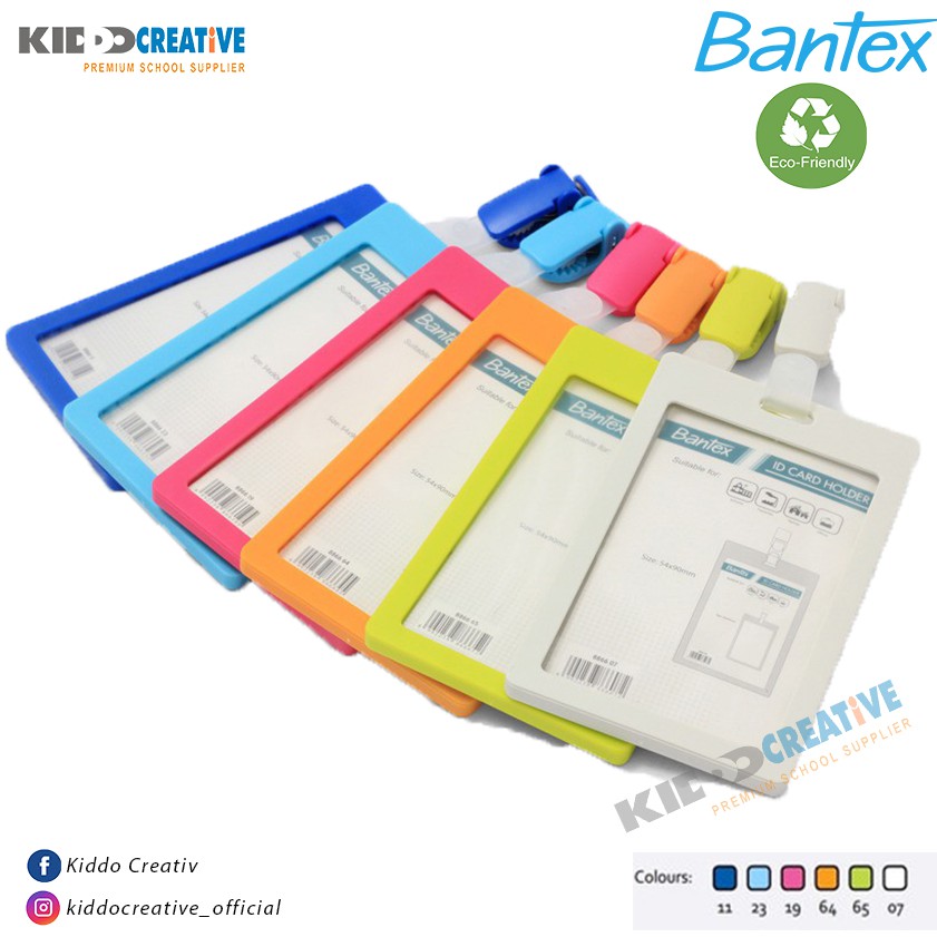 

Bantex ID Card Holder With Clip Portarit