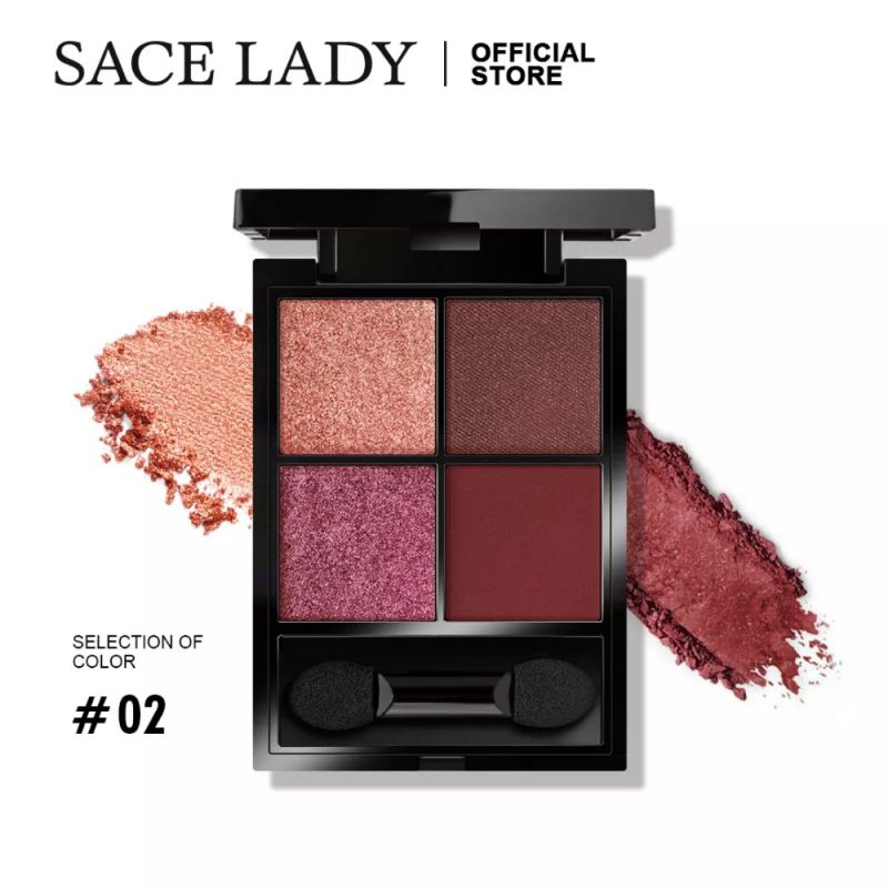 SACE LADY EYESHADOW PALETTE 4 WARNA