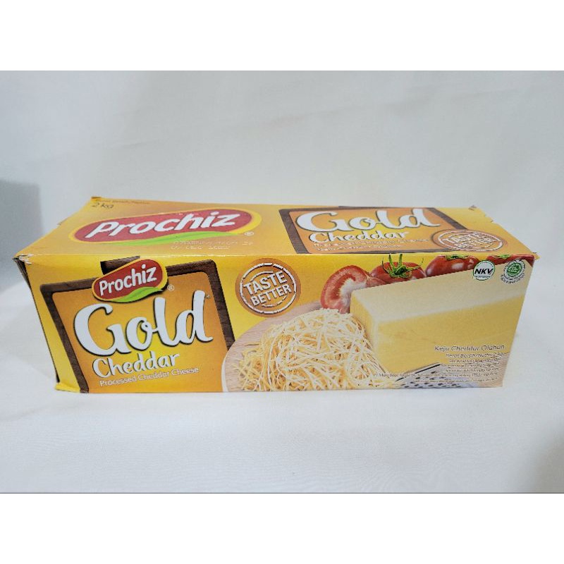 

Keju prochiz gold 2 kg | Keju prochiz gold cheddar