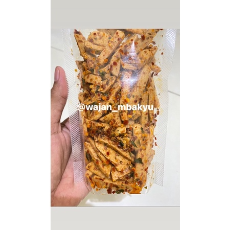 

Basreng pedas daun jeruk