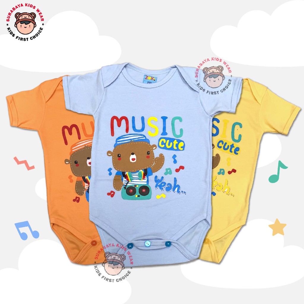 Jumper Bayi / Jumpsuit Bayi Lucu 6-12 Bulan