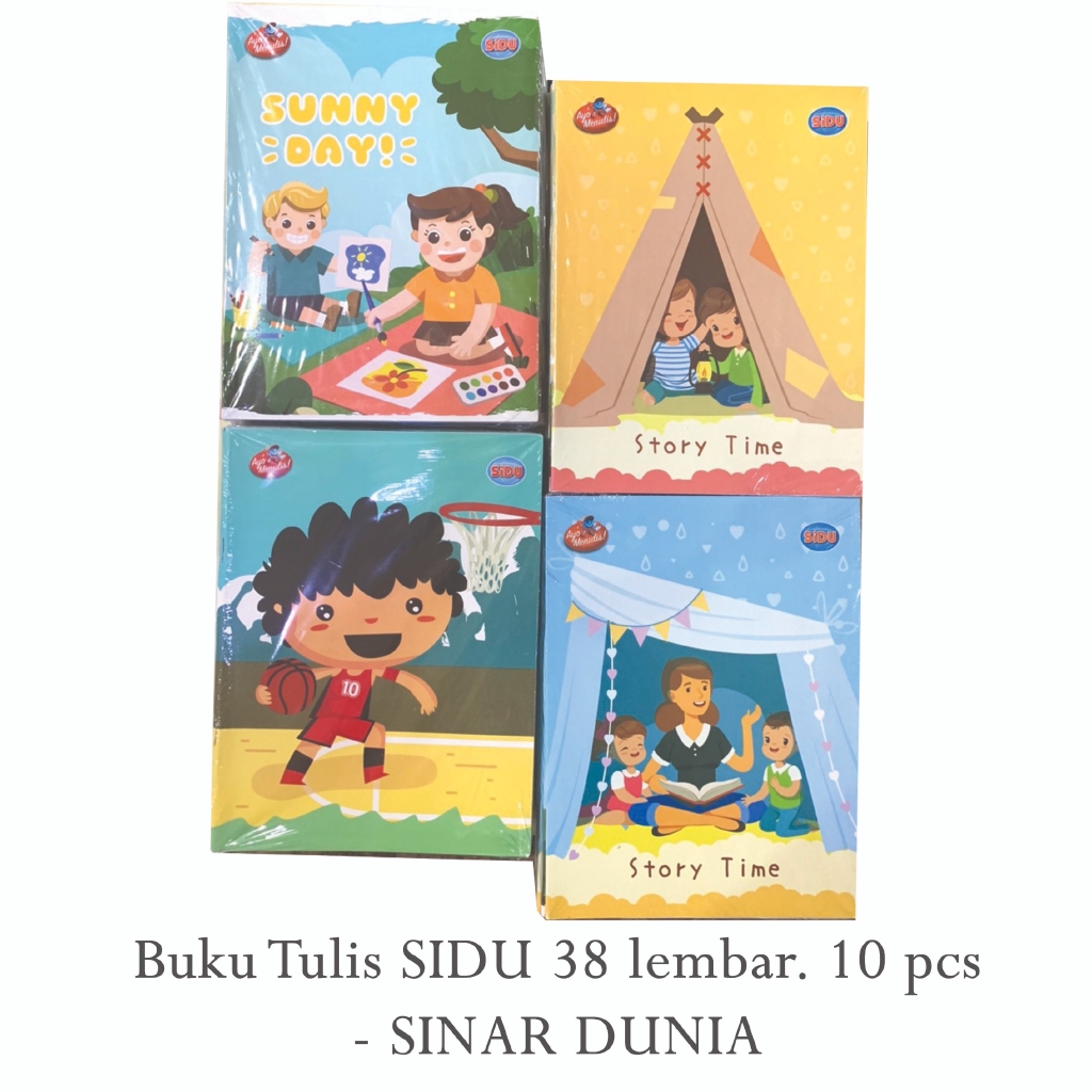 

omtepen - Buku Tulis Anak Masuk Sekolah SIDU 38 - SINAR DUNIA PACK