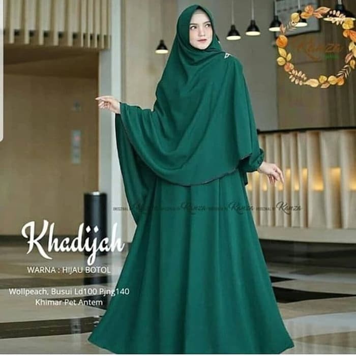 Gamis khadijah / Baju Gamis Wanita TerBaru / Gamis Syari