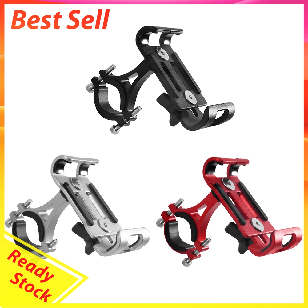 Bicycle Cell Phone Holder Motorcycle Handlebar Clip Stand GPS Mount Bracket