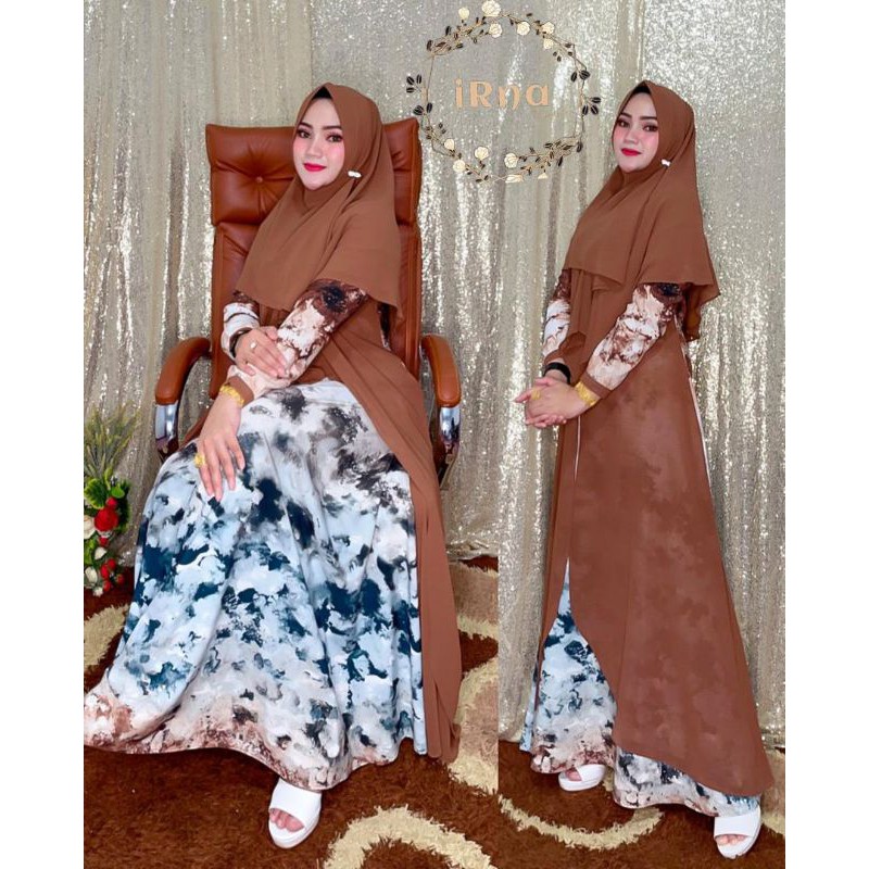 SYARI KANZA ORI GAMIS WANITA ORI IRNA GALERRY TERBARU TERMURAH TERLARIS