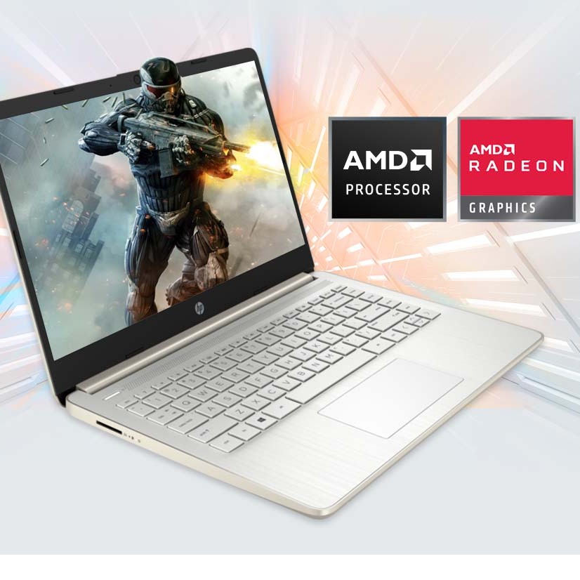Laptop HP 14S-FQ0020AU Ryzen 3 3250U 8GB 512GB SSD FHD IPS WIN10 OHS