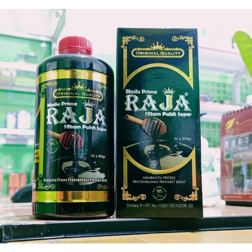 Madu Hitam Pahit Prima Raja 800gr / madu prima raja 800gr