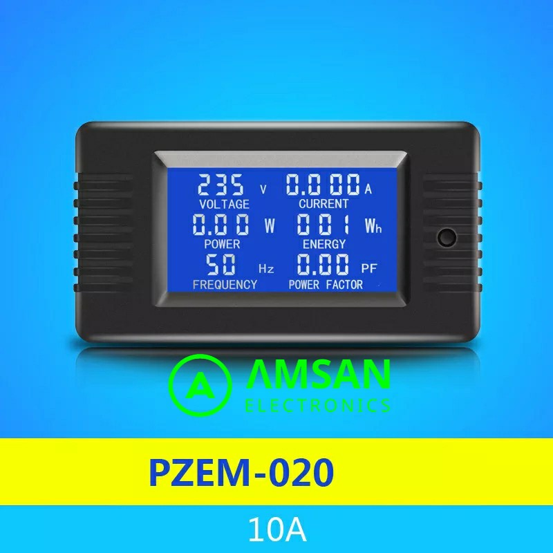 Peacefair PZEM-020 kWh meter digital 10A