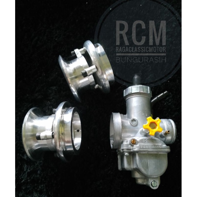 Velocity corong tumpuk 2step stage KARBURATOR  PE/PWK 26-28 Velocity tumpuk karbu PE/PWK 26-28 murah