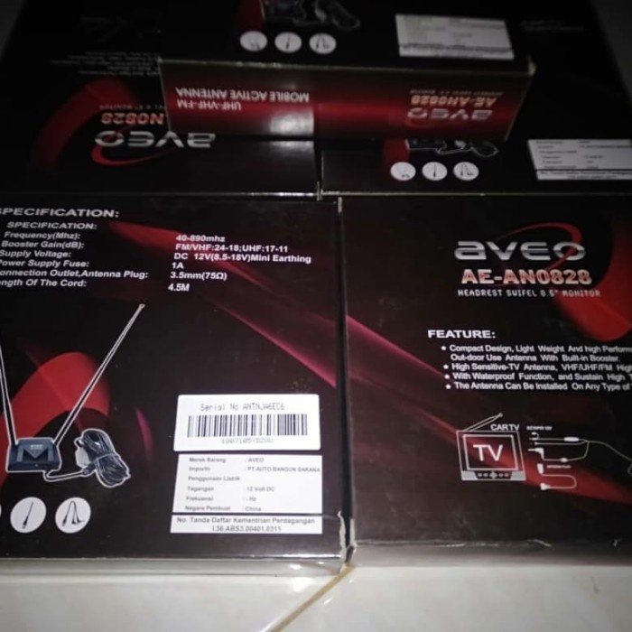 Avix antena Tv Mobil dan Radio Booster surabaya