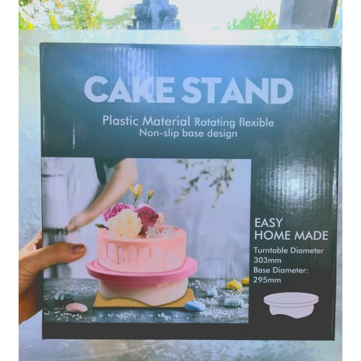 Meja Putar / Cake Stand untuk kue tart