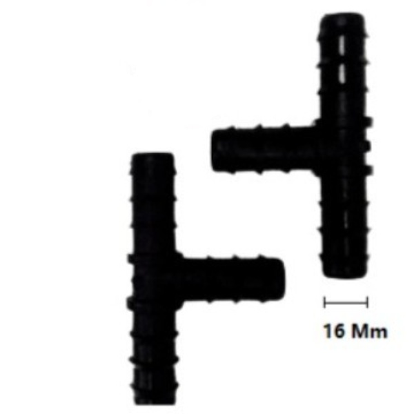 Pipa Konektor T Sambungan Tee Connector Selang Uniring 16/25 16*25 mm
