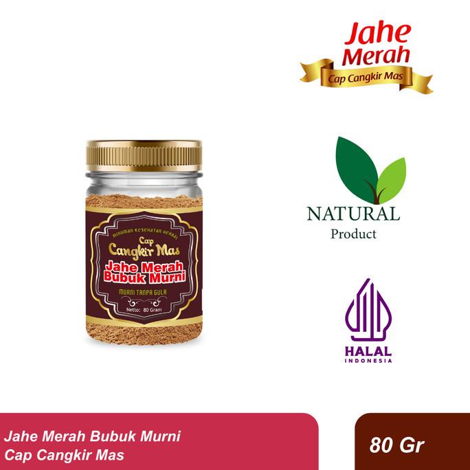 

JAHE MERAH BUBUK MURNI (Kemasan 80 Gram)