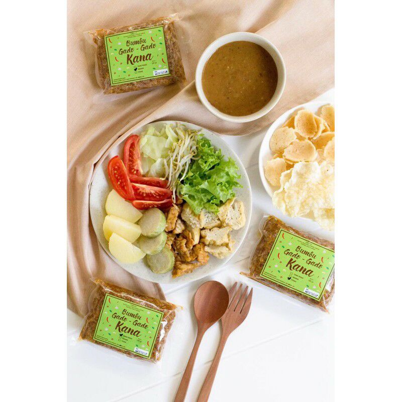 

Bumbu Gado-Gado Kana - Saus Gado-Gado - Sambel Gado-Gado - Isi 250gram