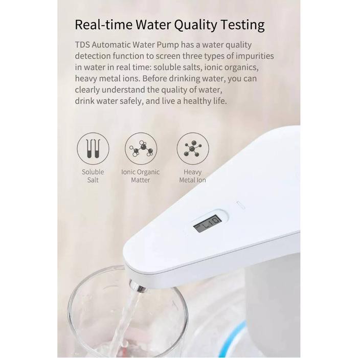 Xiaomi TDS Automatic Water Pump Dispenser - Pompa Galon Elektrik