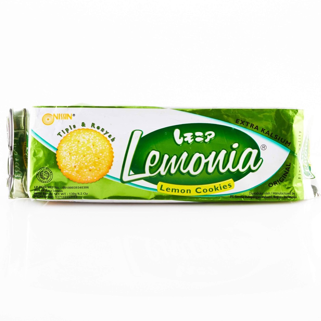 

Nissin Lemonia Cookies 130g