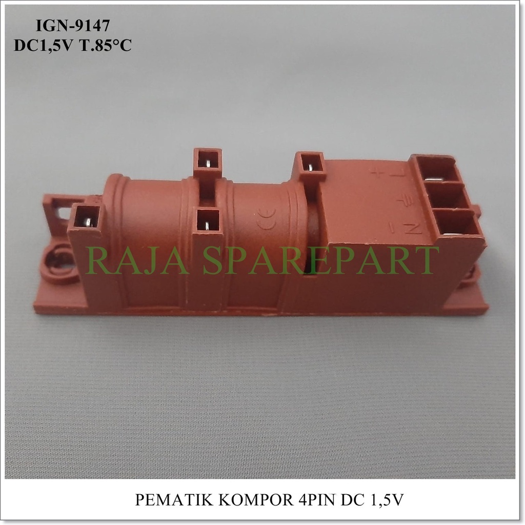 PK4P15DC PEMANTIK GAS ELEKTRIK LISTRIK KOMPOR / PULSE IGNITION / PEMATIK KOMPOR 4PIN DC 1.5V