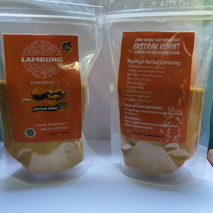 

ekstrak kunyit temulawak kencur herbal empon - 250gram (BERKUALITAS)