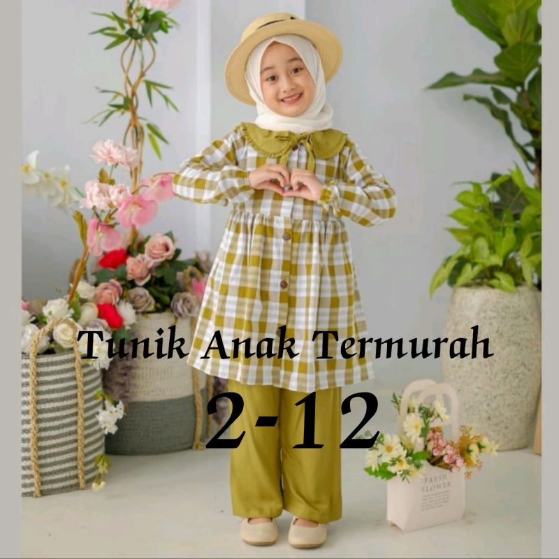 Setelan Anak  Haruka- Oneset Zavina/Setelan Anak Perempuan/Baju anak Perempuan/Baju Tidur Anak/dress