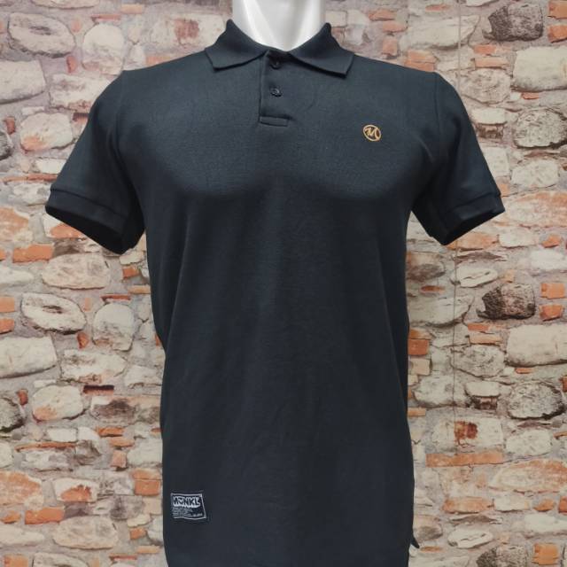Kaos kerah MONKL polos