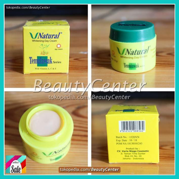 

Tekapwajah- Cream Siang Temulawak V Natural Original / Bpom Resmi -Asliii.