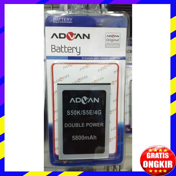 ACC HP ADVAN S50K S5E 4G LTE ORIGINAL BATERAI