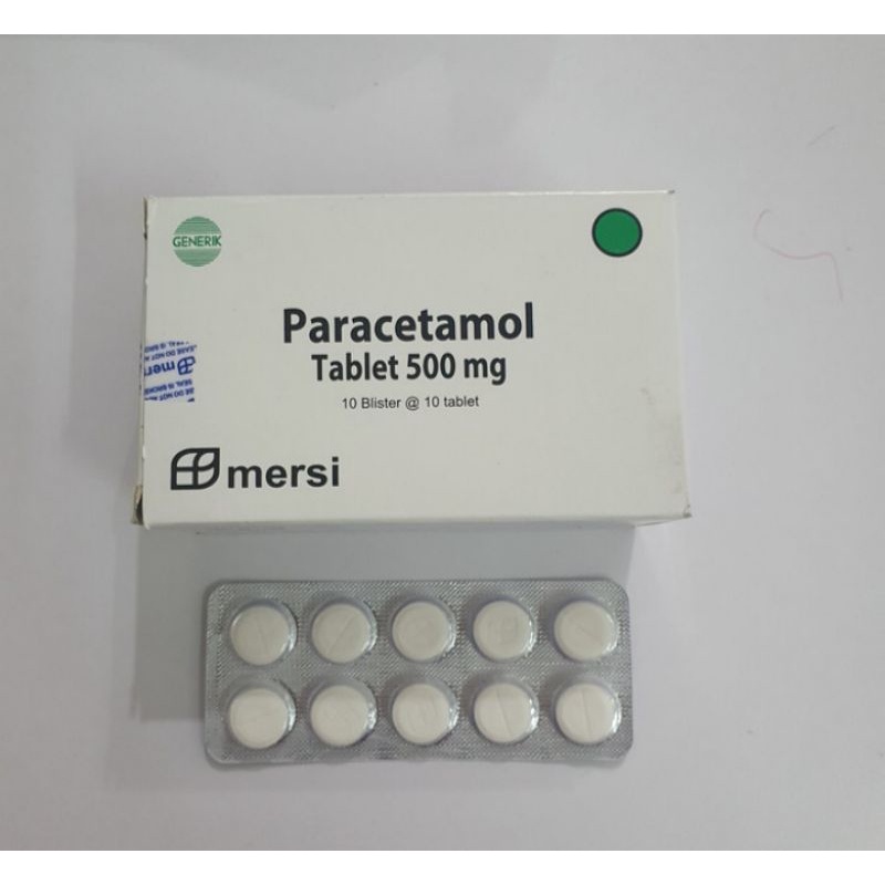 Paracetamol 500 mg mersi
