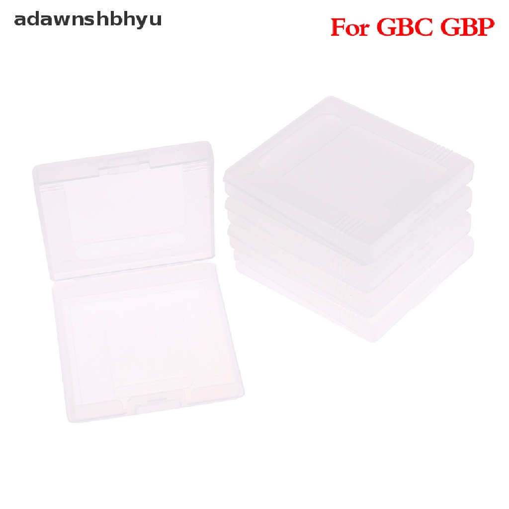 Adawnshbhyu 5Pcs GBC Kotak Penyimpanan Game Kartu Anti Debu Cover Case Untuk Gameboy Color Pocket GBP