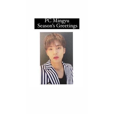 Pc Season Greeting’s mingyu