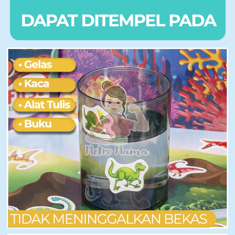 Buku Stiker Aktivitas Menempel Anak &quot; Reusable Sticker Book &quot; Murah