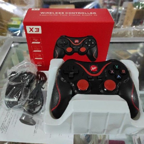 Stick Stik Android J5 X3 Gamepad PUGB MOBILE LEGENDS FF Bluetooth Wireless Controller