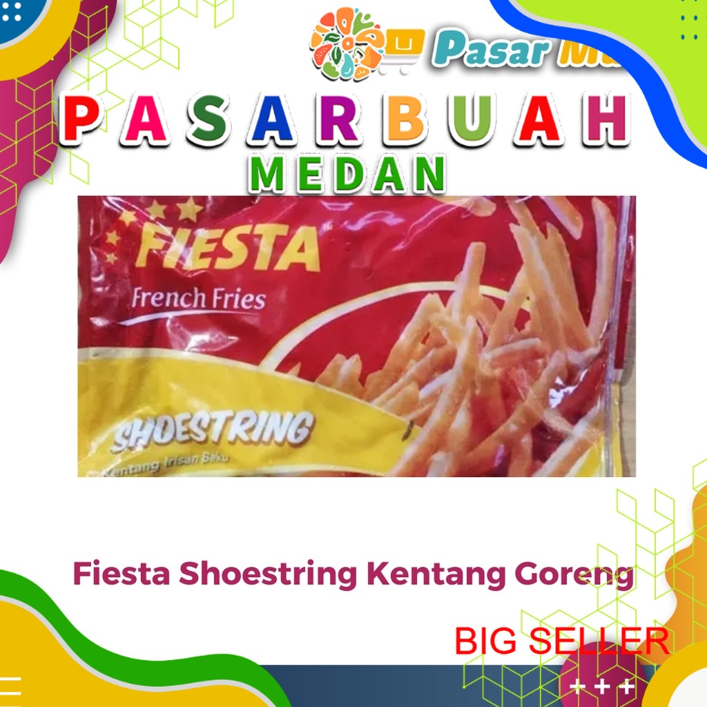 

Distributor Fiesta Shoestring Kentang Goreng 500 Gram - Pasar Buah Medan