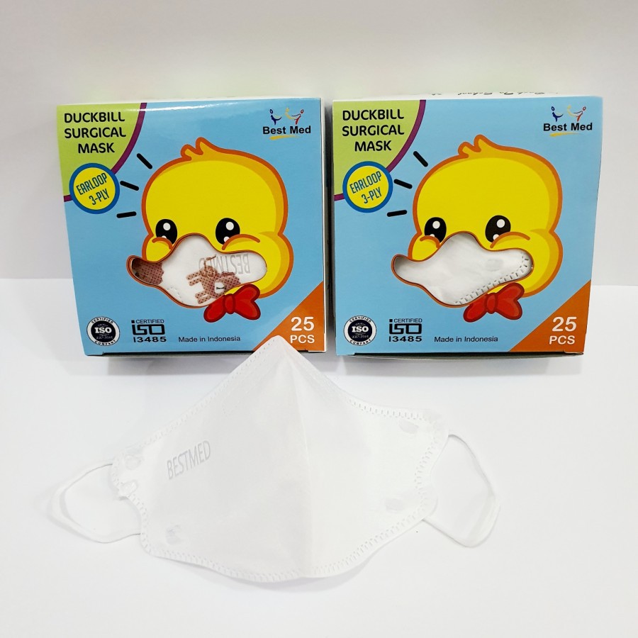 Masker Medis Anak - Bestmed Duckbill