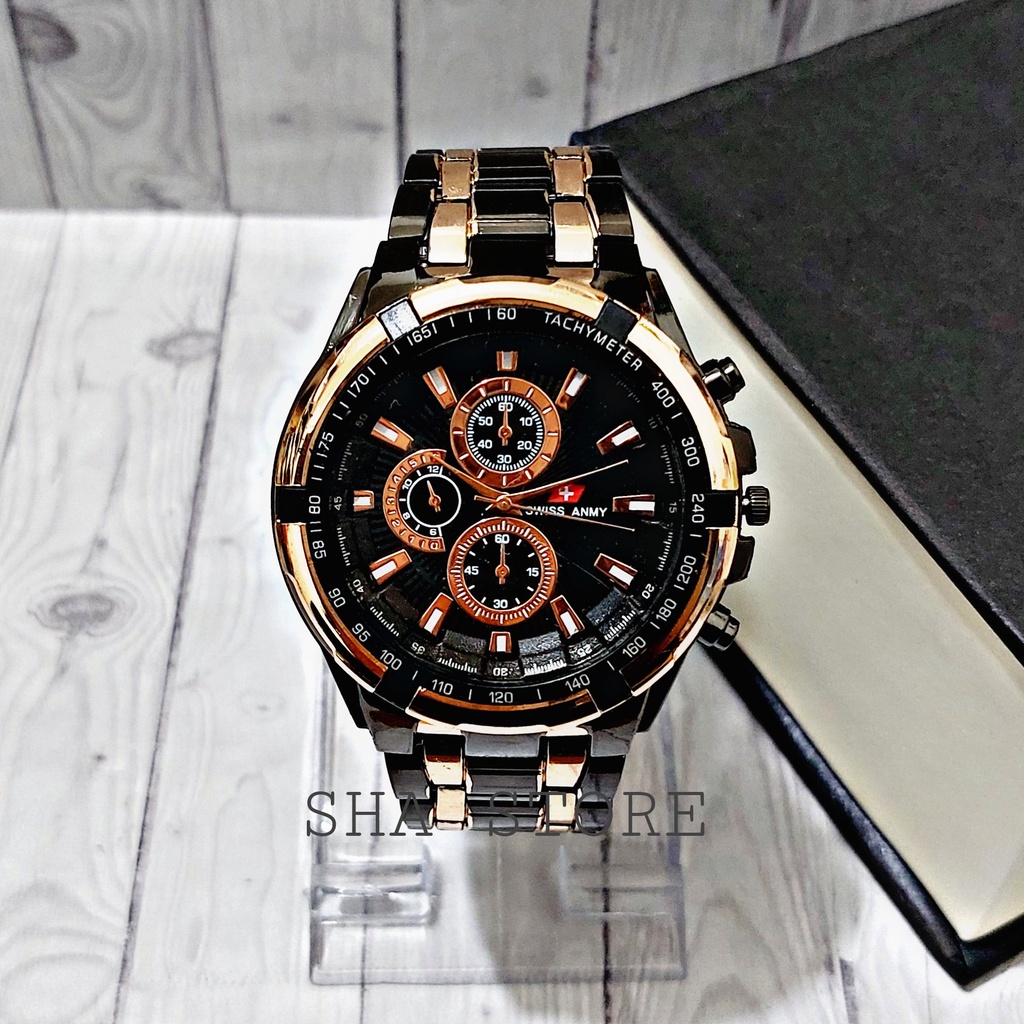 COD !!! JAM TANGAN PRIA TERLARIS///JAM TANGAN PRIA STAINLESS STEEL//JAM TANGAN PRIA TALI RANTAI//GRATIS BATERAI CADANGAN-1
