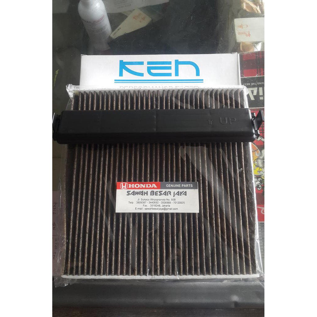 PAKET SUPER filter ac / kabin karbon premium + cover kit mobilio brio brv