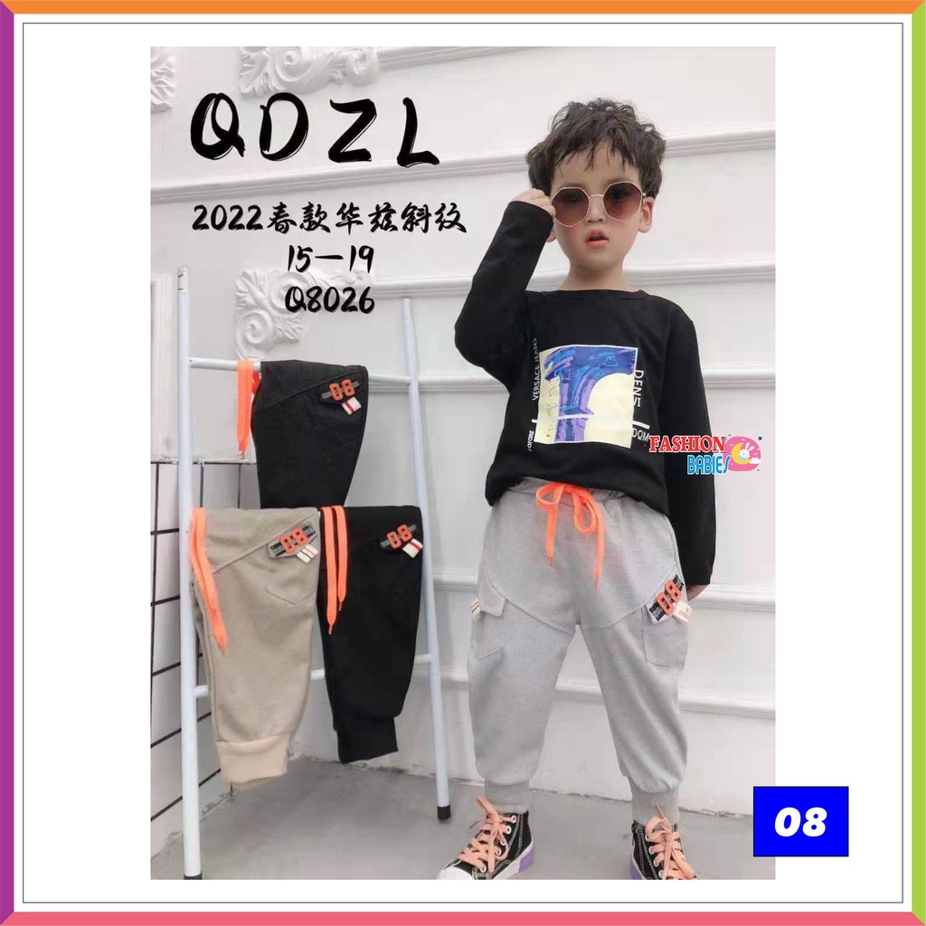 ❤FASHIONBABIES❤ LEGGING BABY BOY / LEGGING JOGGER BAYI IMPORT KOREA