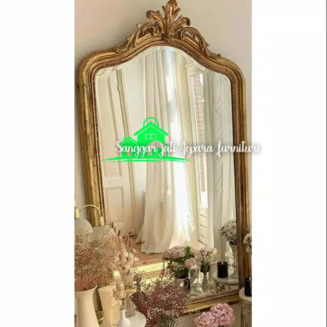 Cermin hias ukir cermin dinding ukir jepara