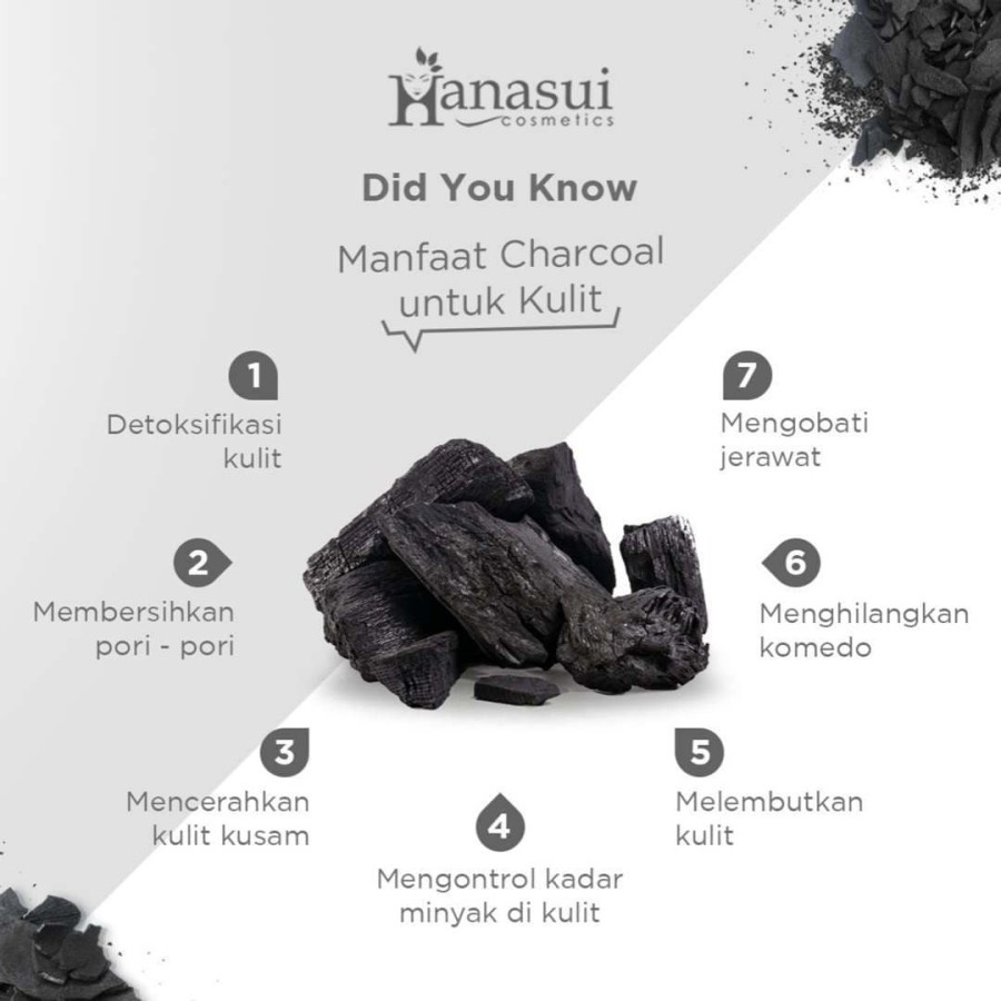 HANASUI SABUN BAMBOO CHARCOAL ORIGINAL - BAMBOO CHARCOAL