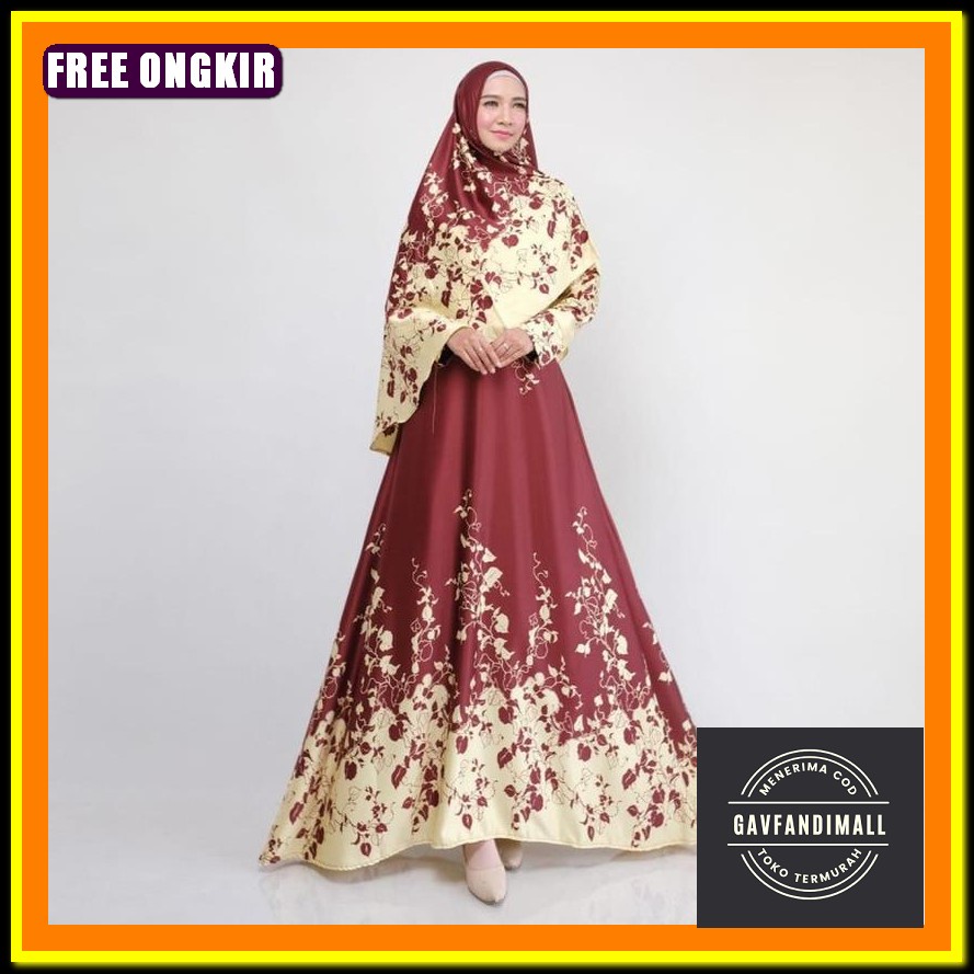 Gamis Abaya Zyper Fendi Gold Kekinian Berbagai Ukuran Ada S M L Xl Bsa D Pakai Ibu2 Mau Pun Remaja [
