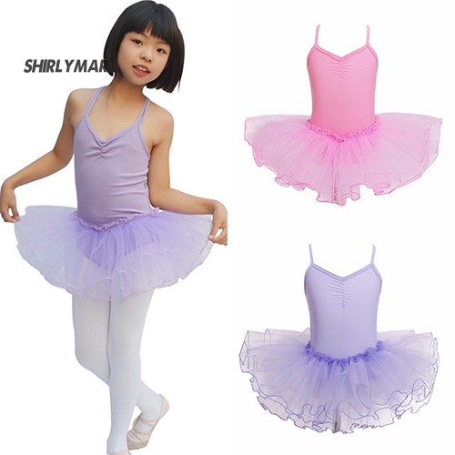 Baju Ballet Tanpa Lengan Model Tutu untuk Anak Perempuan Baju Ballet Tanpa Lengan Model Tutu untuk Anak Perempuan