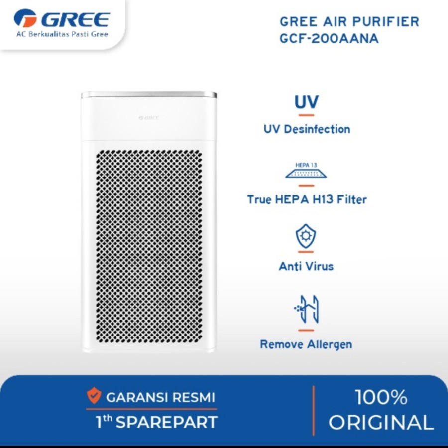 Gree Air Purifier GCF 200AANA / GCF200AANA Ionizer