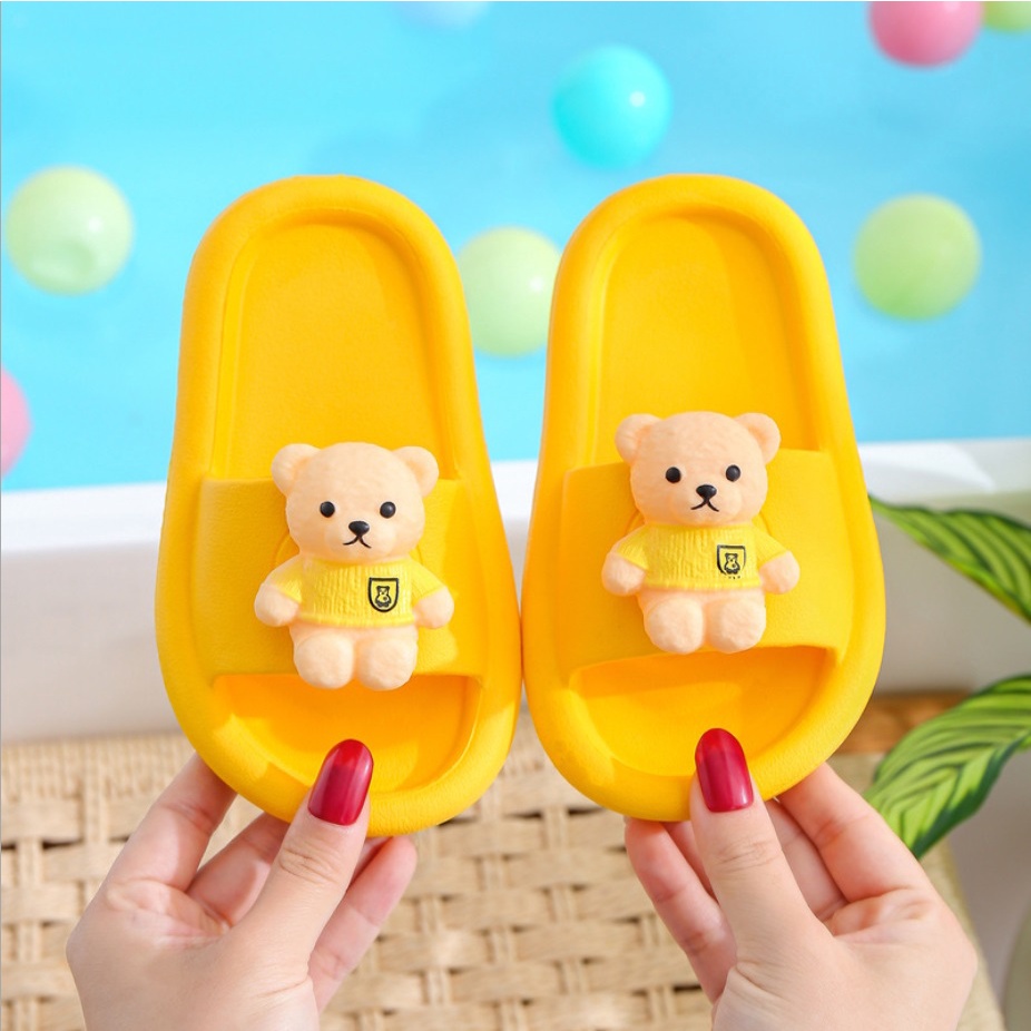 Sandal eva slop import motif beruang