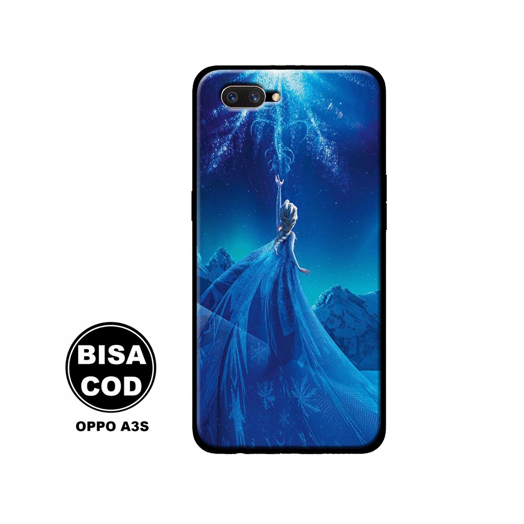 Hardcase Oppo A3s / Casing Hp Oppo A3s / Case Keren / Case Kekinian / Case Frozen