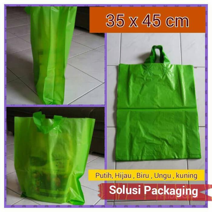 

KEMASAN TAS PLASTIK 35 X 45 CM / KANTONG PLASTIK