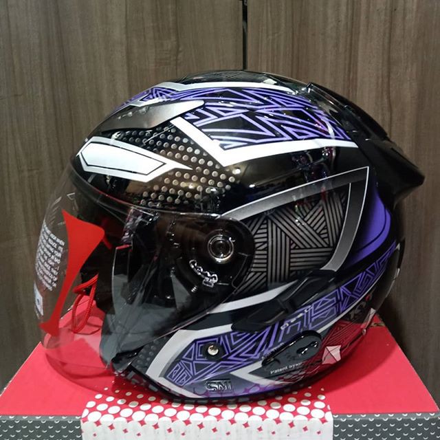 KYT Galaxy Slide Marvel Black Panther Purple