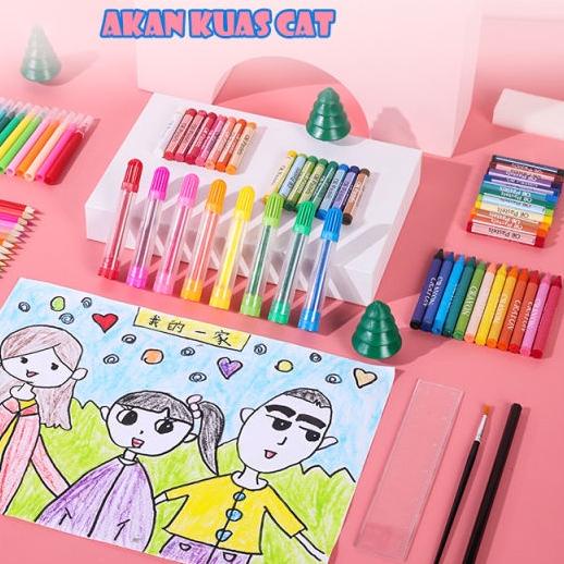 

Flash Sale|LR33|ART Set Crayon 280pcs Warna Alat Menggambar dan Mewarnai Hadiah Anak Anak Crayon Set