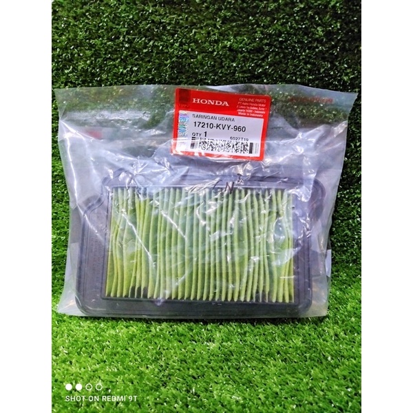 Filter udara Saringan udara Beat karbu Scoopy Karbu Asli Honda 17210-KVY-960